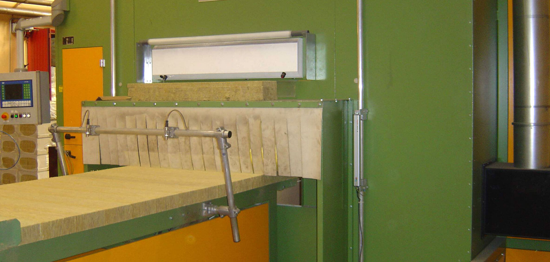 Coating systems for coating mineral wool panels or mineral wool slats - InTEC